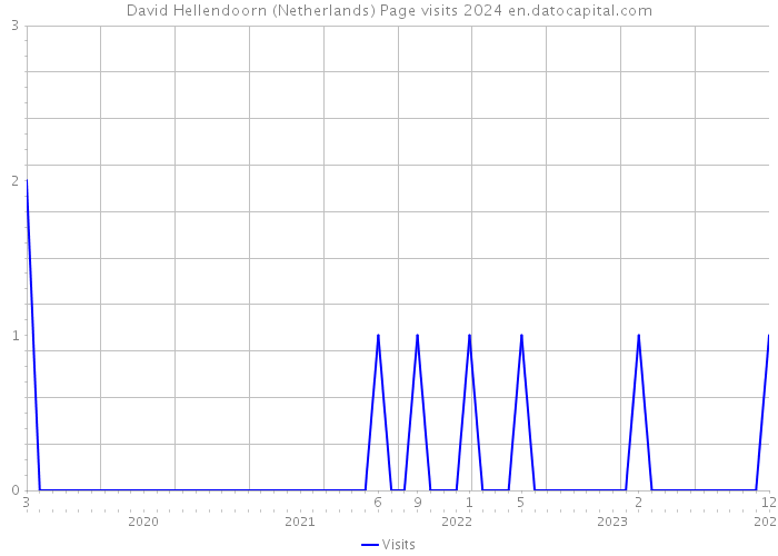 David Hellendoorn (Netherlands) Page visits 2024 