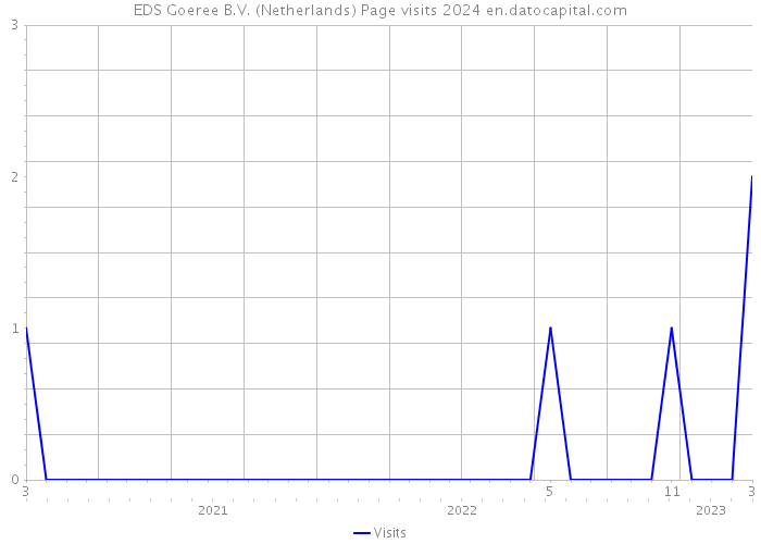 EDS Goeree B.V. (Netherlands) Page visits 2024 