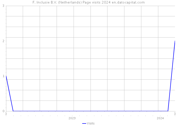 F. Inclusie B.V. (Netherlands) Page visits 2024 