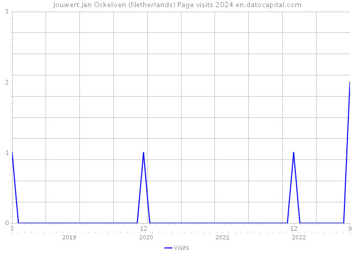 Jouwert Jan Ockeloen (Netherlands) Page visits 2024 
