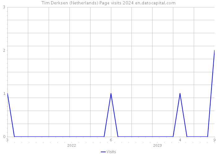 Tim Derksen (Netherlands) Page visits 2024 
