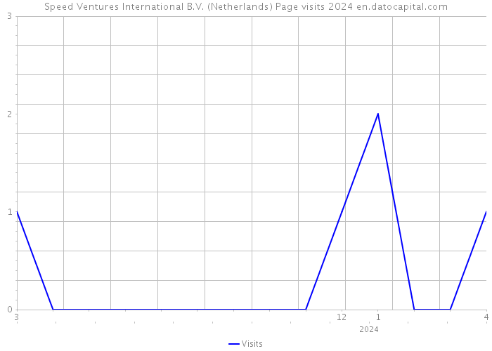 Speed Ventures International B.V. (Netherlands) Page visits 2024 
