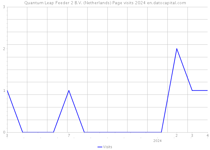 Quantum Leap Feeder 2 B.V. (Netherlands) Page visits 2024 