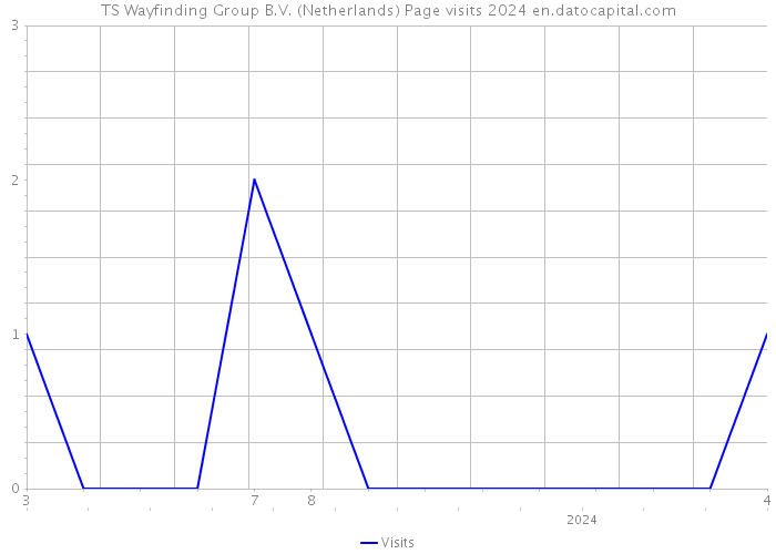 TS Wayfinding Group B.V. (Netherlands) Page visits 2024 