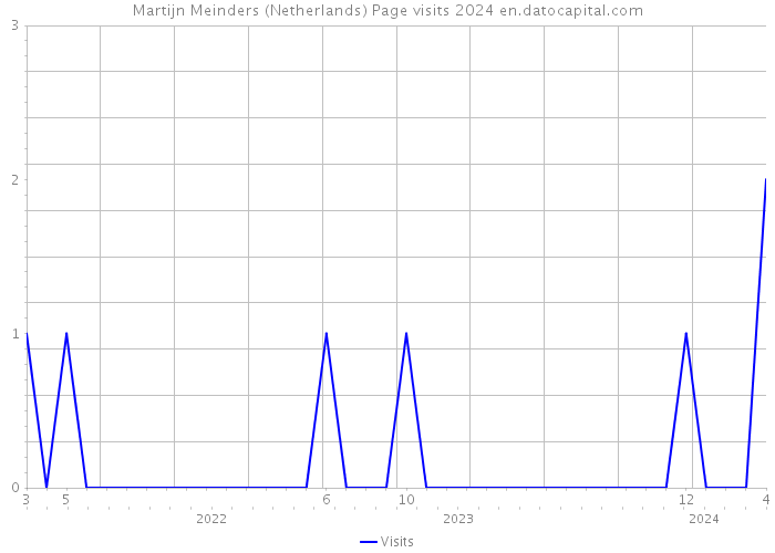 Martijn Meinders (Netherlands) Page visits 2024 