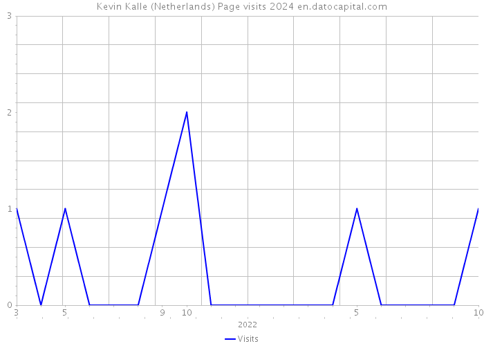 Kevin Kalle (Netherlands) Page visits 2024 