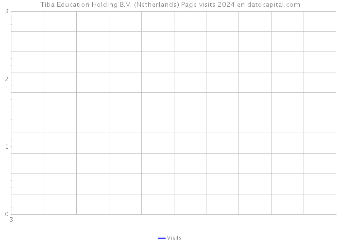 Tiba Education Holding B.V. (Netherlands) Page visits 2024 