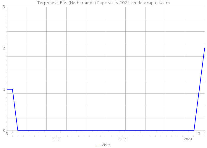Terphoeve B.V. (Netherlands) Page visits 2024 