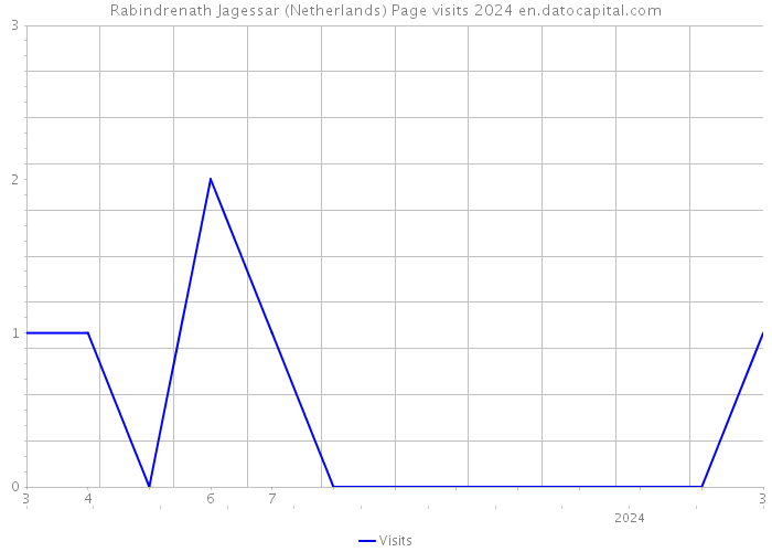 Rabindrenath Jagessar (Netherlands) Page visits 2024 