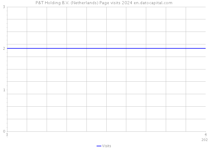 P&T Holding B.V. (Netherlands) Page visits 2024 