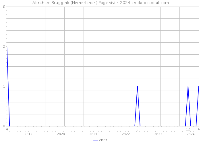 Abraham Bruggink (Netherlands) Page visits 2024 