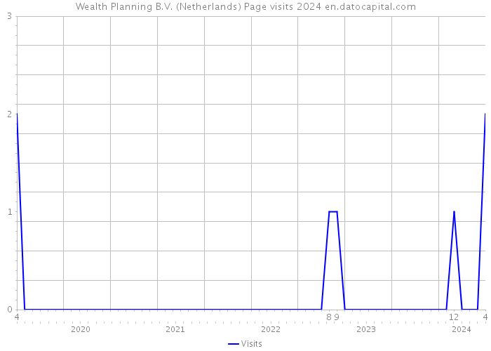 Wealth Planning B.V. (Netherlands) Page visits 2024 
