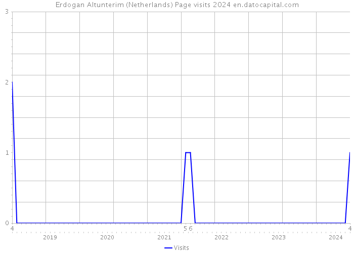 Erdogan Altunterim (Netherlands) Page visits 2024 