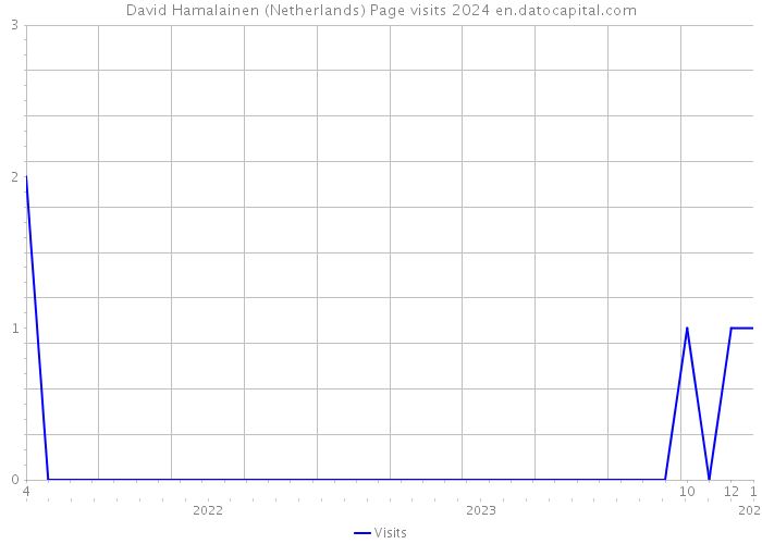 David Hamalainen (Netherlands) Page visits 2024 