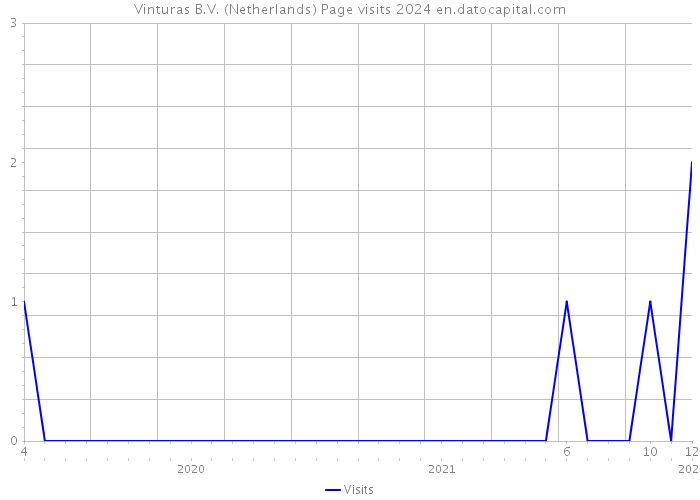 Vinturas B.V. (Netherlands) Page visits 2024 