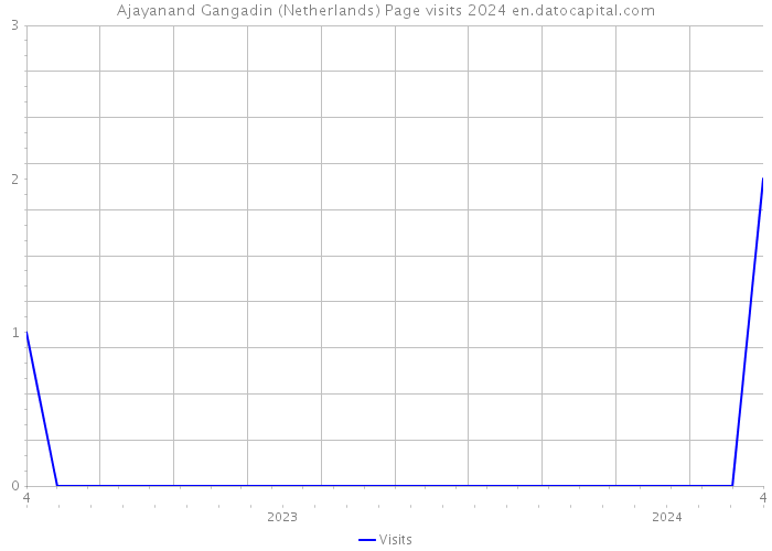 Ajayanand Gangadin (Netherlands) Page visits 2024 
