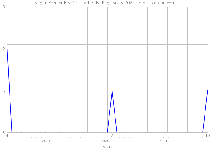 Vijgen Beheer B.V. (Netherlands) Page visits 2024 