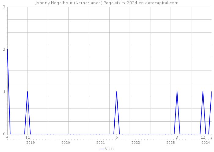 Johnny Nagelhout (Netherlands) Page visits 2024 