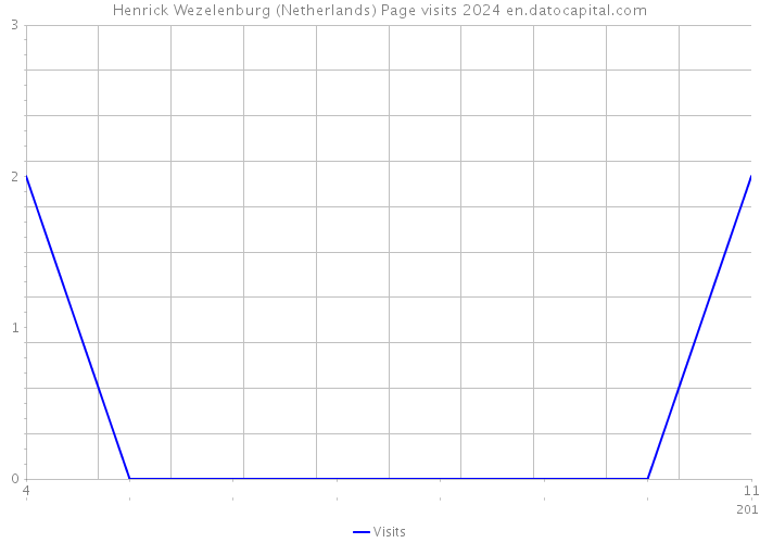 Henrick Wezelenburg (Netherlands) Page visits 2024 