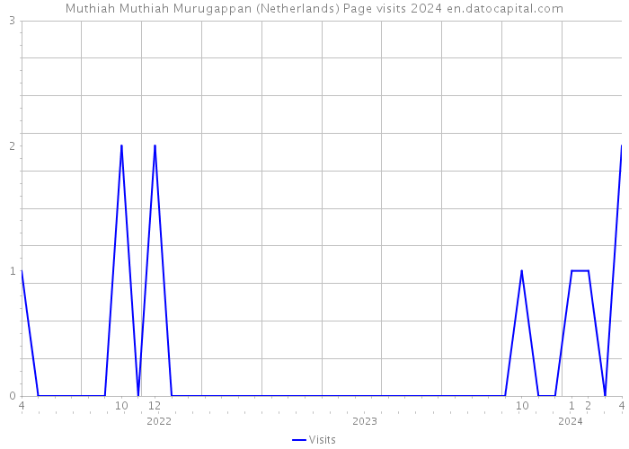 Muthiah Muthiah Murugappan (Netherlands) Page visits 2024 