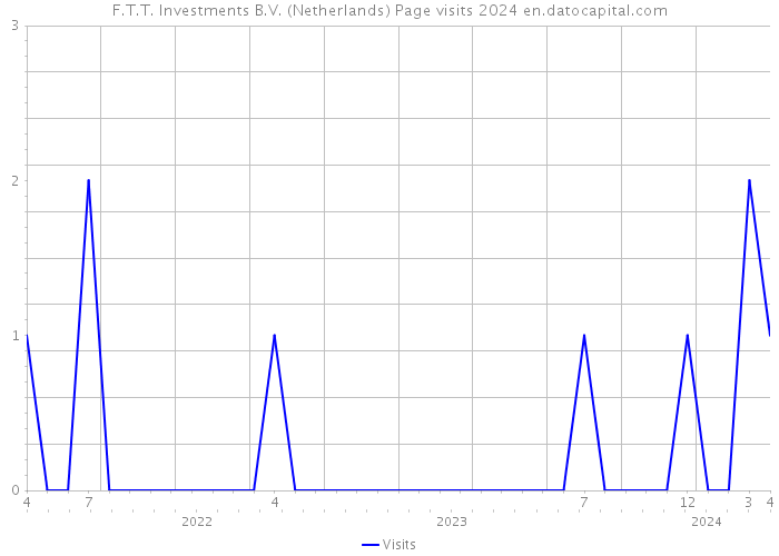 F.T.T. Investments B.V. (Netherlands) Page visits 2024 