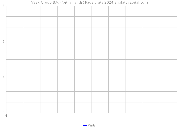 Vaex Group B.V. (Netherlands) Page visits 2024 