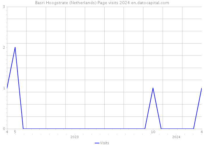 Basri Hoogstrate (Netherlands) Page visits 2024 