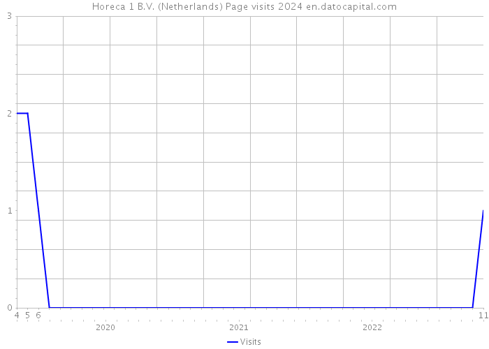 Horeca 1 B.V. (Netherlands) Page visits 2024 