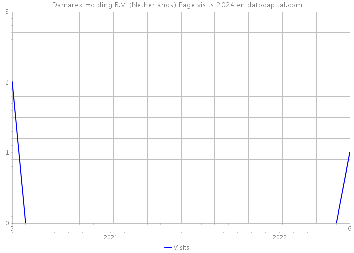 Damarex Holding B.V. (Netherlands) Page visits 2024 