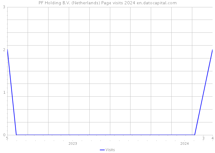 PF Holding B.V. (Netherlands) Page visits 2024 
