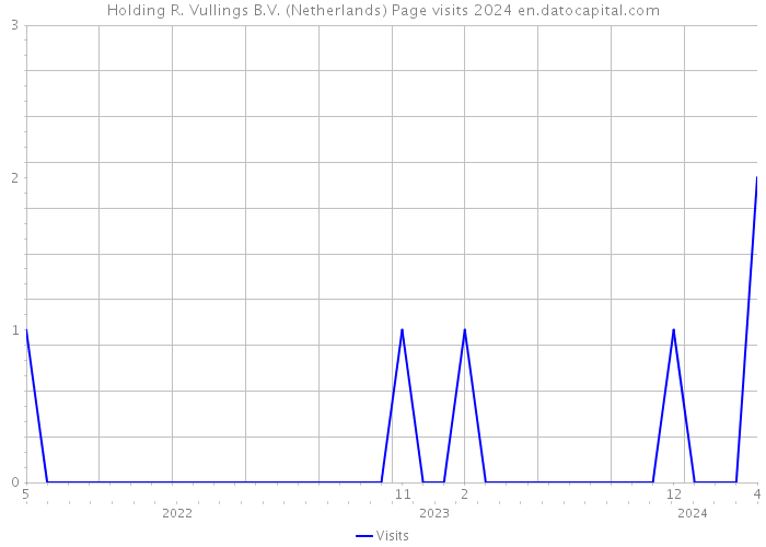 Holding R. Vullings B.V. (Netherlands) Page visits 2024 
