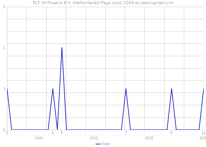 PLT VII Finance B.V. (Netherlands) Page visits 2024 