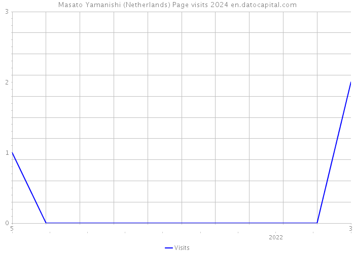 Masato Yamanishi (Netherlands) Page visits 2024 