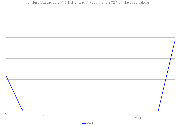 Fenders Vastgoed B.V. (Netherlands) Page visits 2024 
