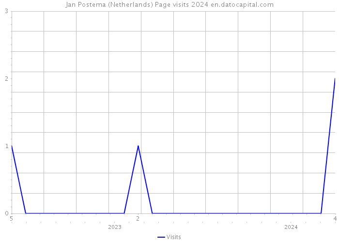 Jan Postema (Netherlands) Page visits 2024 