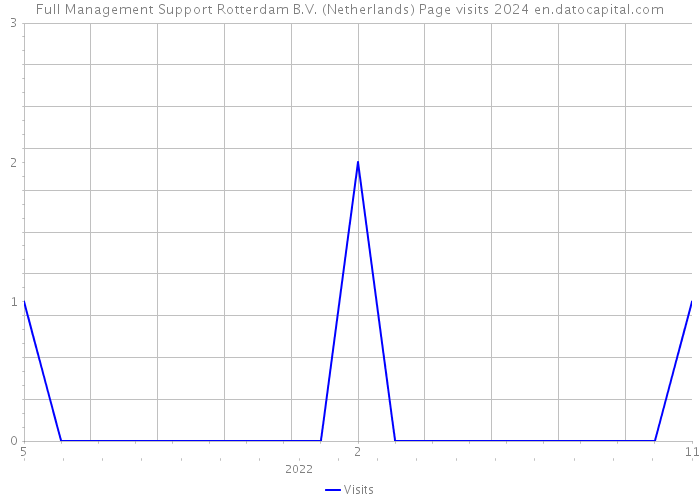 Full Management Support Rotterdam B.V. (Netherlands) Page visits 2024 