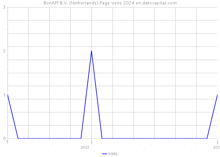 BonAPI B.V. (Netherlands) Page visits 2024 