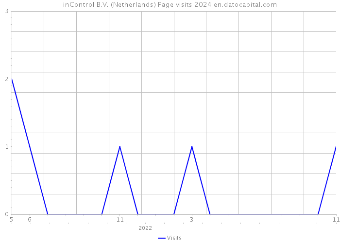 inControl B.V. (Netherlands) Page visits 2024 