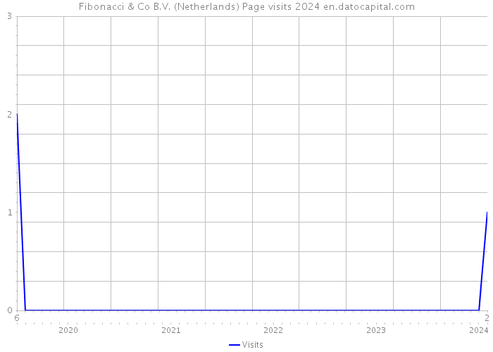 Fibonacci & Co B.V. (Netherlands) Page visits 2024 