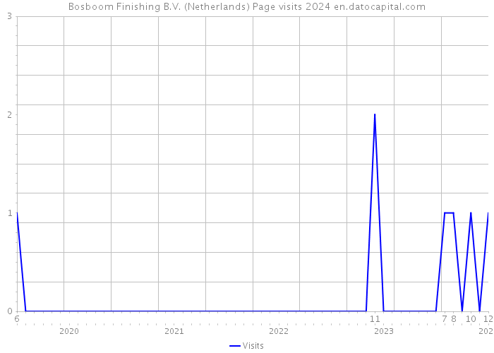 Bosboom Finishing B.V. (Netherlands) Page visits 2024 