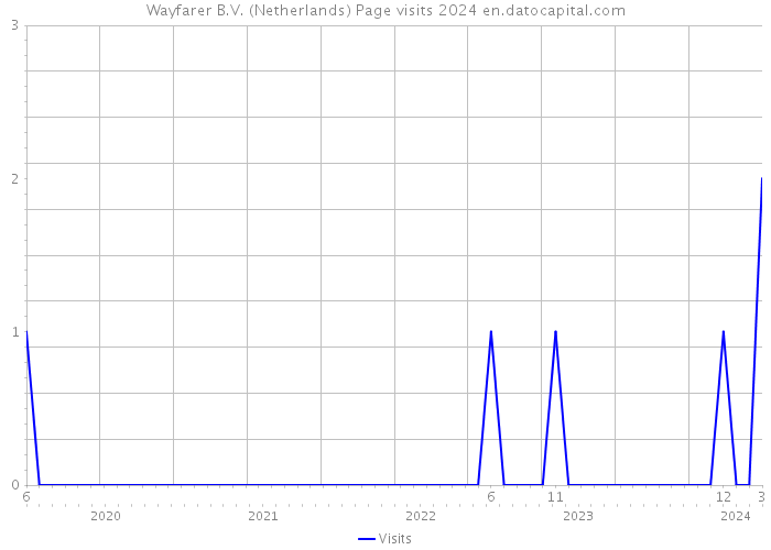 Wayfarer B.V. (Netherlands) Page visits 2024 