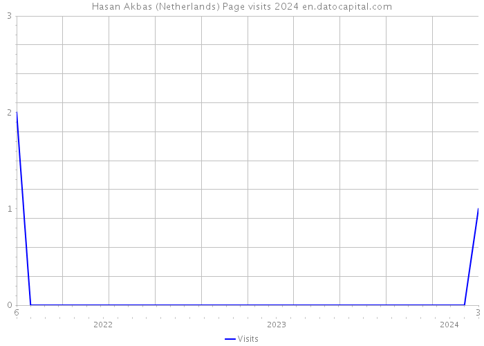 Hasan Akbas (Netherlands) Page visits 2024 