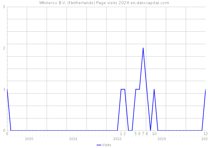 Whiterox B.V. (Netherlands) Page visits 2024 