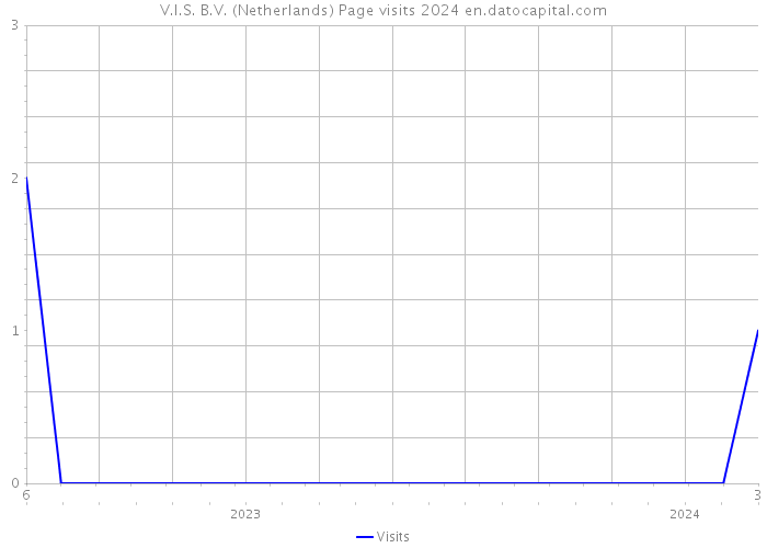 V.I.S. B.V. (Netherlands) Page visits 2024 