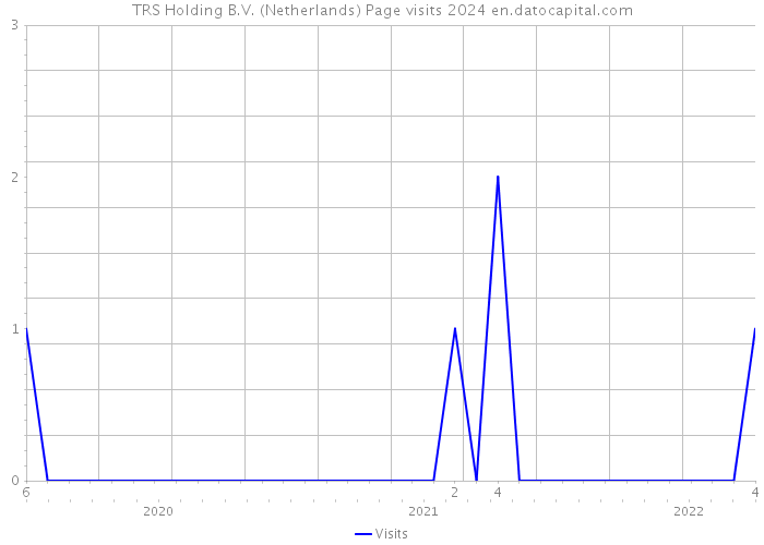 TRS Holding B.V. (Netherlands) Page visits 2024 