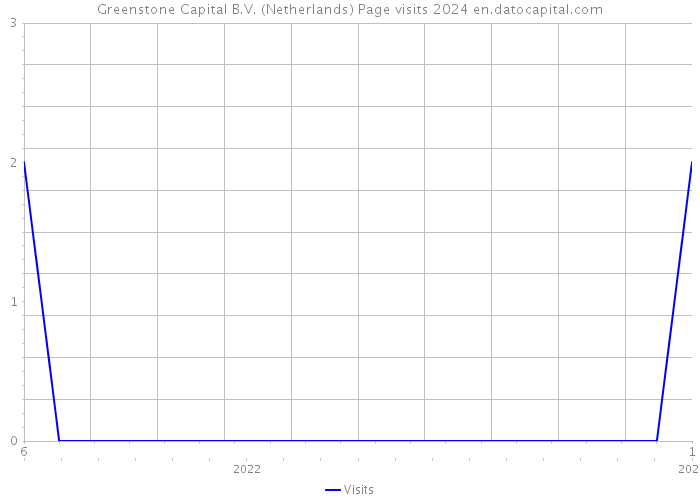 Greenstone Capital B.V. (Netherlands) Page visits 2024 