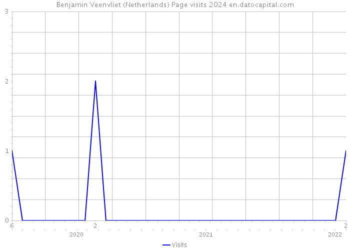 Benjamin Veenvliet (Netherlands) Page visits 2024 