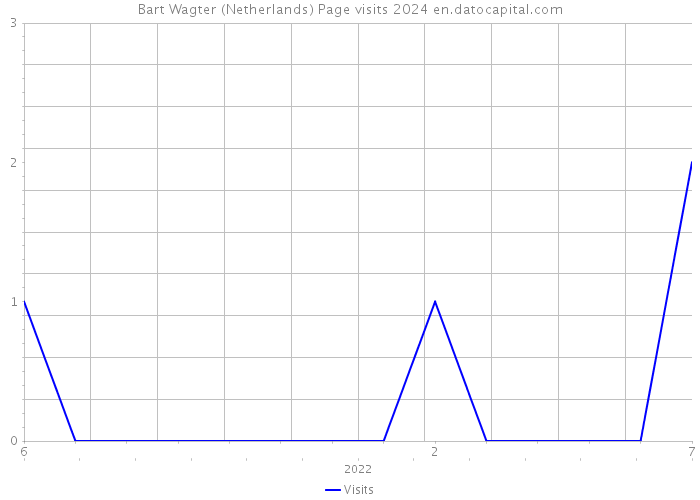 Bart Wagter (Netherlands) Page visits 2024 