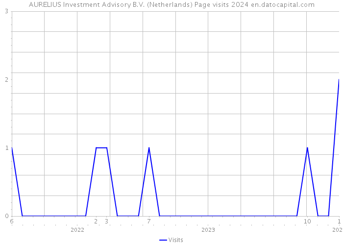 AURELIUS Investment Advisory B.V. (Netherlands) Page visits 2024 