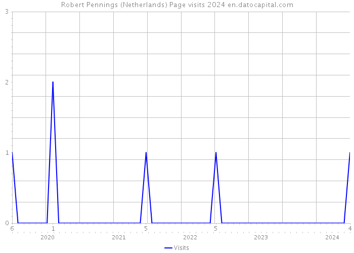 Robert Pennings (Netherlands) Page visits 2024 